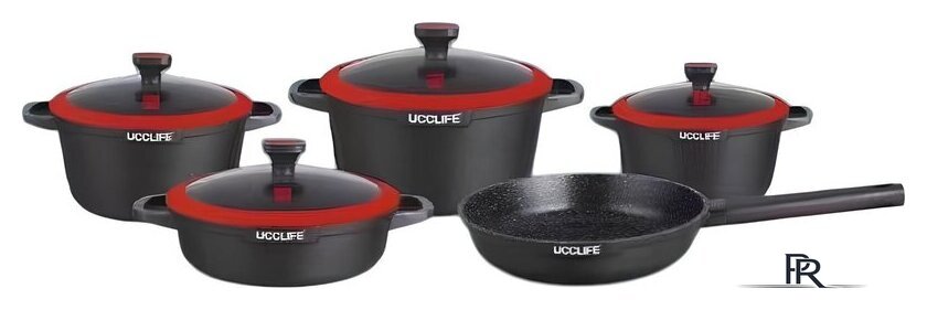 Набор кастрюль UCC Life UC2611s - Изображение №1 — Интернет-магазин ПроЗаказ