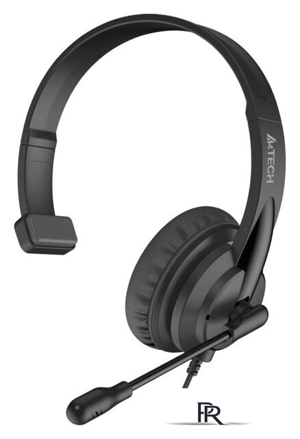 Офисная гарнитура A4Tech HU-11 (черный) - Изображение №1 — Интернет-магазин ПроЗаказ