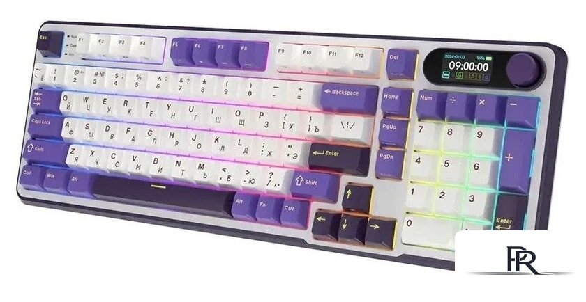 Клавиатура Royal Kludge RK-S98 RGB Blackberry (RK Brown) - Изображение №6 — Интернет-магазин ПроЗаказ