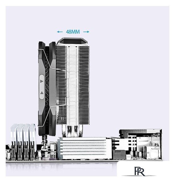 Кулер для процессора DeepCool AS500 R-AS500-BKNLMN-G - Изображение №12 — Интернет-магазин ПроЗаказ