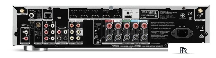 AV ресивер Marantz NR1510 (серебристый) - Изображение №3 — Интернет-магазин ПроЗаказ