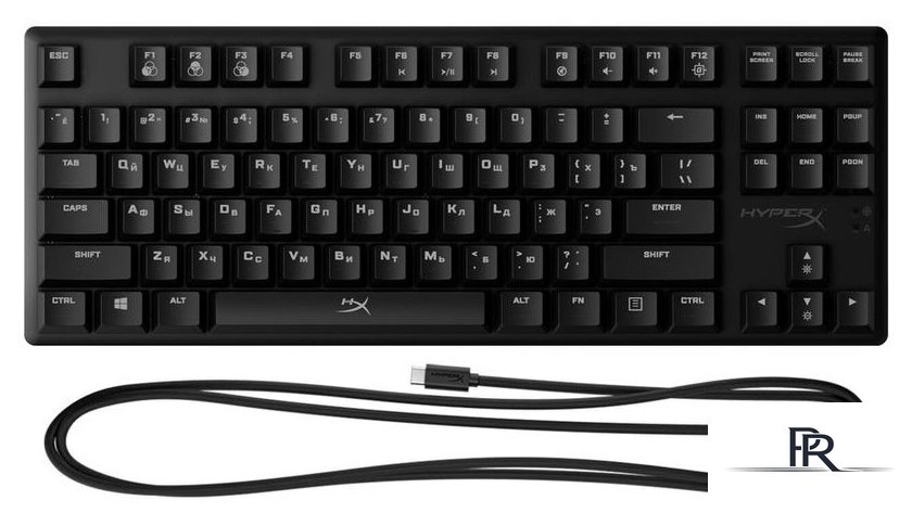 Клавиатура HyperX Alloy Origins Core (HyperX Blue) - Изображение №5 — Интернет-магазин ПроЗаказ