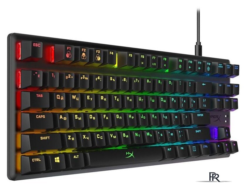 Клавиатура HyperX Alloy Origins Core (HyperX Blue) - Изображение №2 — Интернет-магазин ПроЗаказ