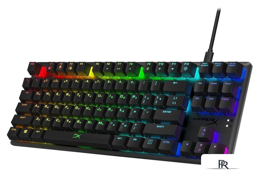 Клавиатура HyperX Alloy Origins Core (HyperX Blue) - Изображение №3 — Интернет-магазин ПроЗаказ