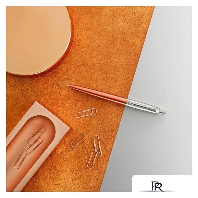Ручка шариковая Parker Jotter Essential Chelsea Orange CT 1953189 - Изображение №3 — Интернет-магазин ПроЗаказ
