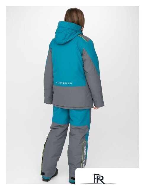 Костюм Huntsman Siberia Lady Breathable 44-46/158-164 (бирюза/серый) - Изображение №3 — Интернет-магазин ПроЗаказ