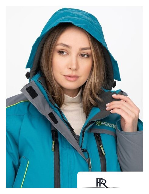 Костюм Huntsman Siberia Lady Breathable 44-46/158-164 (бирюза/серый) - Изображение №7 — Интернет-магазин ПроЗаказ