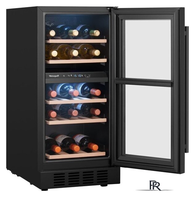 Винный шкаф Weissgauff WWCI-26 DB DualZone - Изображение №8 — Интернет-магазин ПроЗаказ