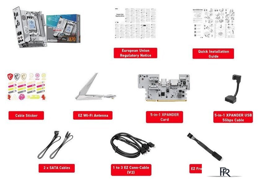 Материнская плата MSI MPG X870I Edge TI Evo WiFi - Изображение №6 — Интернет-магазин ПроЗаказ