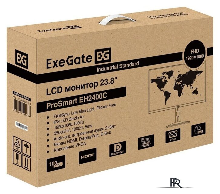 Монитор ExeGate ProSmart EH2400C EX300347RUS - Изображение №10 — Интернет-магазин ПроЗаказ
