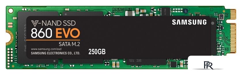 SSD Samsung 860 Evo 250GB MZ-N6E250 - Изображение №1 — Интернет-магазин ПроЗаказ
