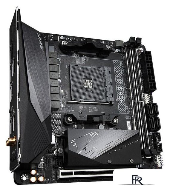 Материнская плата Gigabyte B550I Aorus Pro AX (rev. 1.0) - Изображение №2 — Интернет-магазин ПроЗаказ