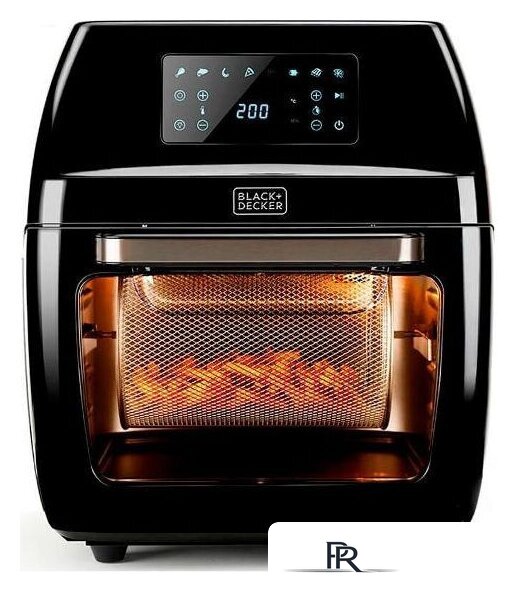 Аэрогриль (аэрофритюрница) Black & Decker BXAFO1200E - Изображение №2 — Интернет-магазин ПроЗаказ