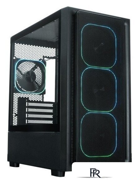 Корпус XASTRA A411M 4ARGB-FG (черный) - Изображение №1 — Интернет-магазин ПроЗаказ