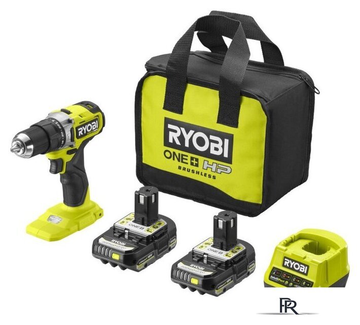 Ударная дрель-шуруповерт Ryobi HP RPD18C-220S 5133004982 (с 2-мя АКБ 2 Ah, сумка) - Изображение №1 — Интернет-магазин ПроЗаказ