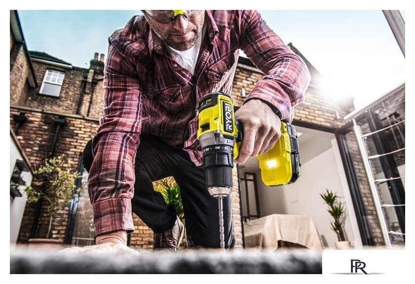 Ударная дрель-шуруповерт Ryobi HP RPD18C-220S 5133004982 (с 2-мя АКБ 2 Ah, сумка) - Изображение №11 — Интернет-магазин ПроЗаказ