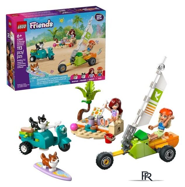 Конструктор LEGO Friends 42641 Собаки-серфингисты и приключения на скутере - Изображение №3 — Интернет-магазин ПроЗаказ