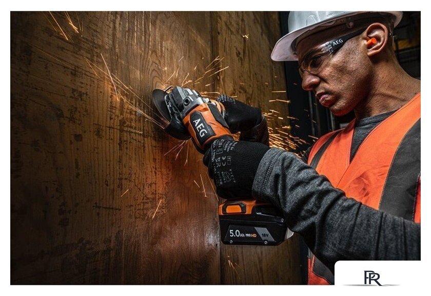 Угловая шлифмашина AEG Powertools BEWS 18-125BLPX2-0 4935480857 (без АКБ) - Изображение №5 — Интернет-магазин ПроЗаказ