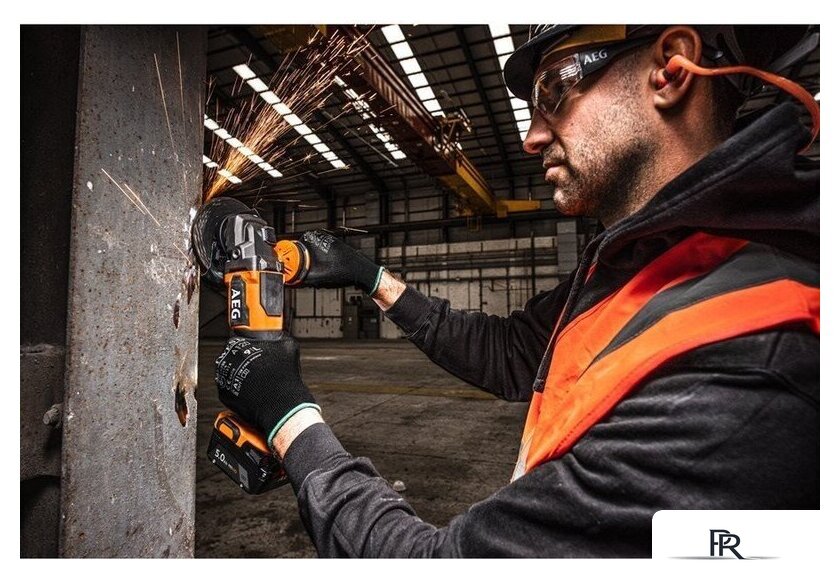 Угловая шлифмашина AEG Powertools BEWS 18-125BLPX2-0 4935480857 (без АКБ) - Изображение №9 — Интернет-магазин ПроЗаказ
