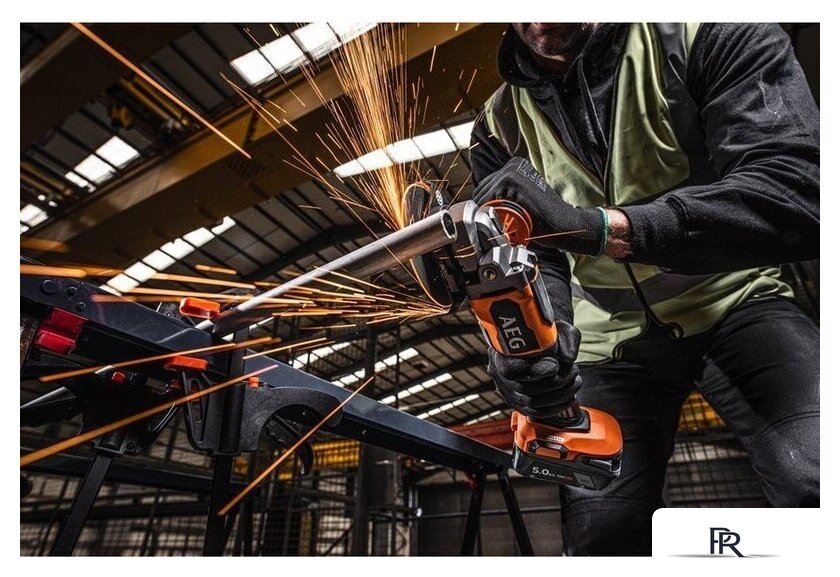 Угловая шлифмашина AEG Powertools BEWS 18-125BLPX2-0 4935480857 (без АКБ) - Изображение №8 — Интернет-магазин ПроЗаказ