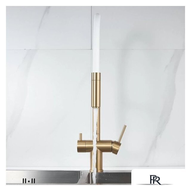 Смеситель Shevanik S178G (золотой сатин) - Изображение №11 — Интернет-магазин ПроЗаказ