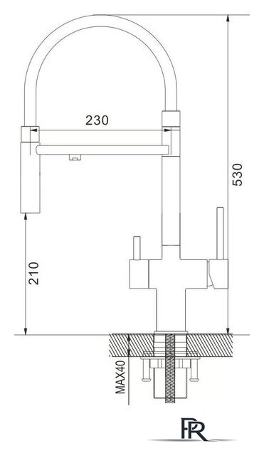 Смеситель Shevanik S178G (золотой сатин) - Изображение №12 — Интернет-магазин ПроЗаказ