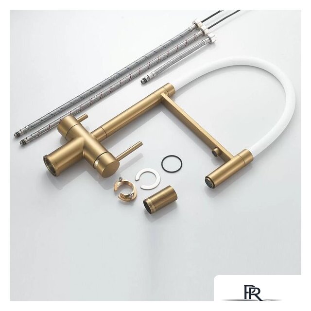 Смеситель Shevanik S178G (золотой сатин) - Изображение №3 — Интернет-магазин ПроЗаказ