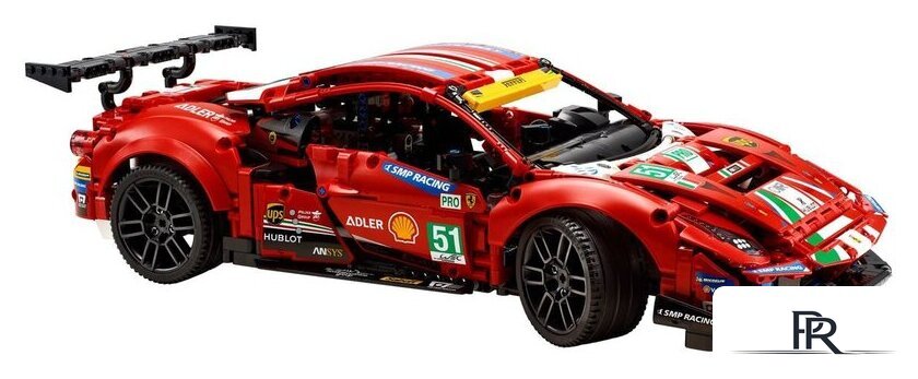 Конструктор LEGO Technic 42125 Ferrari 488 GTE AF Corse 51 - Изображение №3 — Интернет-магазин ПроЗаказ