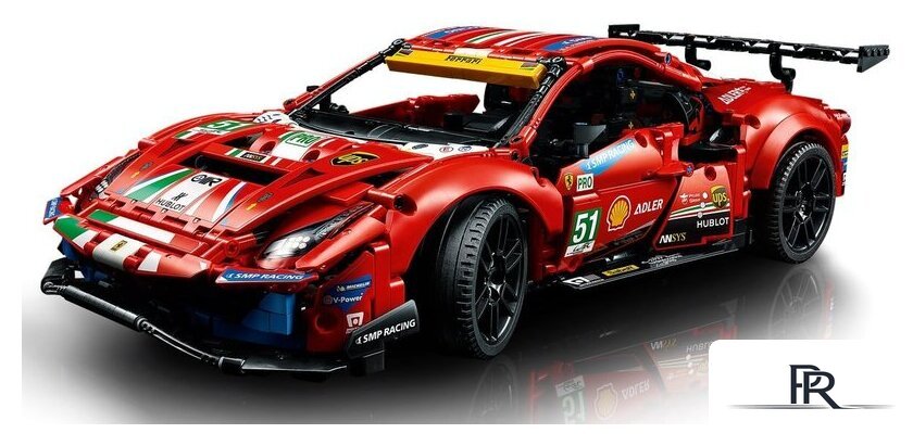 Конструктор LEGO Technic 42125 Ferrari 488 GTE AF Corse 51 - Изображение №4 — Интернет-магазин ПроЗаказ