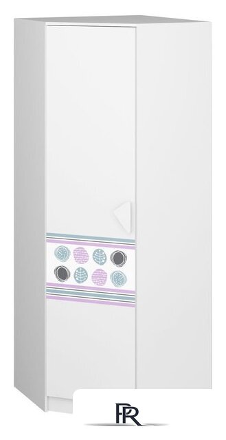 Угловое окончание Премиум Рокси угловой (белый/ирис) - Изображение №1 — Интернет-магазин ПроЗаказ