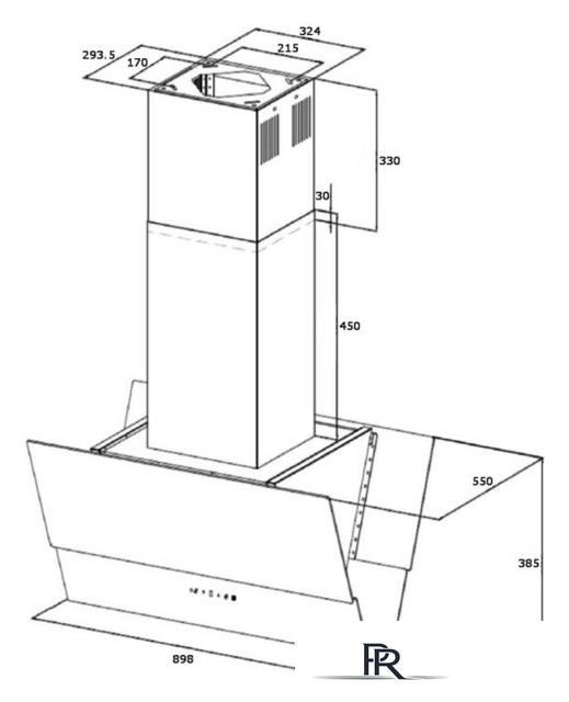 Кухонная вытяжка Korting KHA 99750 GN - Изображение №2 — Интернет-магазин ПроЗаказ