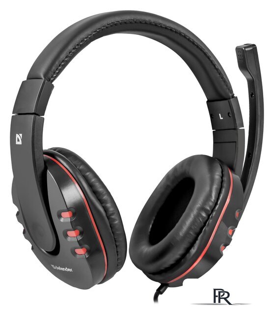 Наушники Defender Warhead G-160 (черный/красный) - Изображение №1 — Интернет-магазин ПроЗаказ