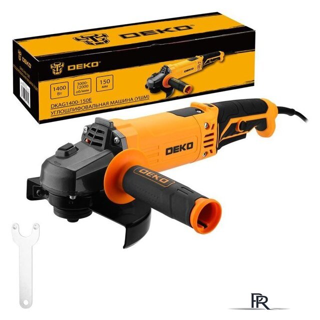 Угловая шлифмашина Deko DKAG1400-150E 083-1029 - Изображение №1 — Интернет-магазин ПроЗаказ