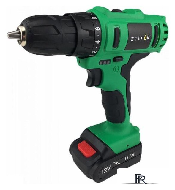 Дрель-шуруповерт Zitrek Greenpower 12-Li 063-4074 (с 2-мя АКБ, кейс) - Изображение №3 — Интернет-магазин ПроЗаказ