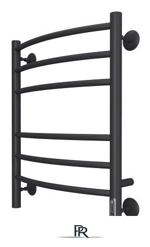 Полотенцесушитель TERMINUS Классик П6 450x600 КС 9005 бп электро (черный) - Изображение №2 — Интернет-магазин ПроЗаказ