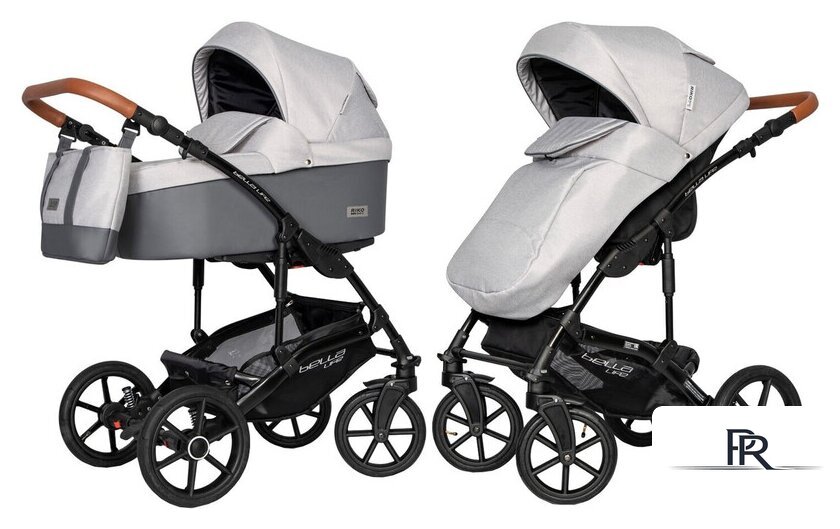 Универсальная коляска Riko Basic Bella Life (2 в 1, 01, grey fox) - Изображение №1 — Интернет-магазин ПроЗаказ