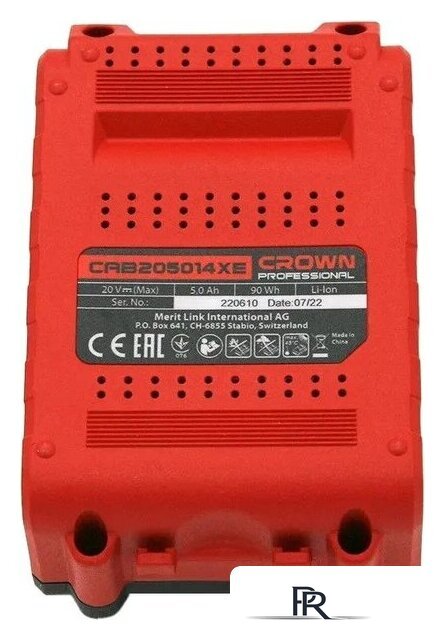 Аккумулятор Crown CAB205014XE (20В/5 Ач) - Изображение №3 — Интернет-магазин ПроЗаказ
