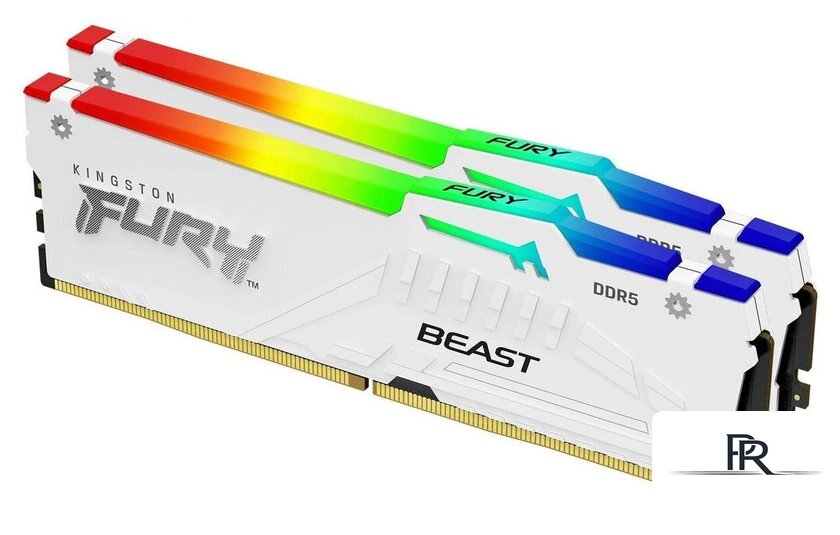 Оперативная память Kingston FURY Beast RGB 2x16ГБ DDR5 6000 МГц KF560C30BWEAK2-32 - Изображение №2 — Интернет-магазин ПроЗаказ