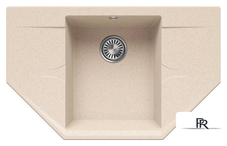 Кухонная мойка Polygran Riff 800 (кремовый) - Изображение №1 — Интернет-магазин ПроЗаказ