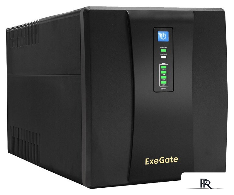 Источник бесперебойного питания ExeGate SpecialPro UNB-1500.LED.AVR.4SH EP285499RUS - Изображение №1 — Интернет-магазин ПроЗаказ
