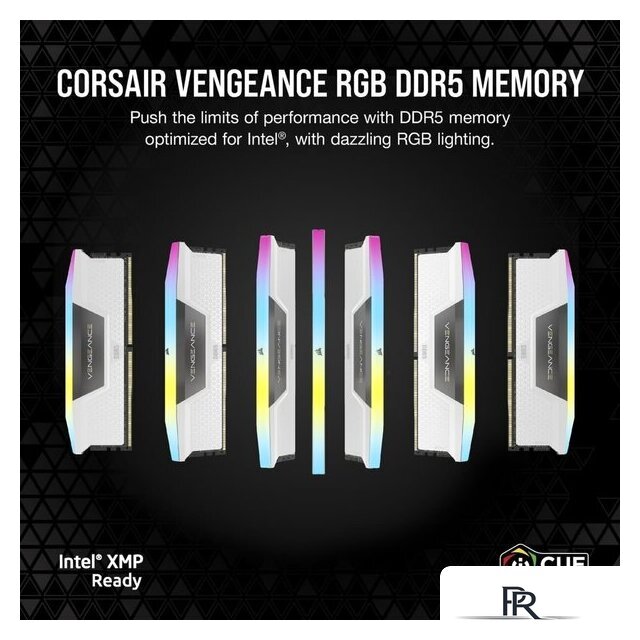 Оперативная память Corsair Vengeance RGB 2x16ГБ DDR5 6400 МГц CMH32GX5M2B6400C36W - Изображение №5 — Интернет-магазин ПроЗаказ