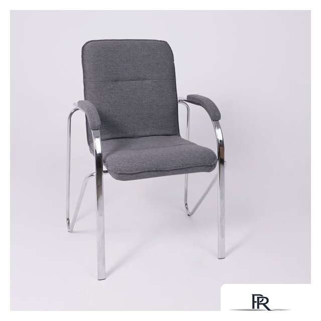 Офисный стул AksHome Samba AKS-1 (Leto 68 темно-серая ткань, мягкие подлокотники) - Изображение №13 — Интернет-магазин ПроЗаказ