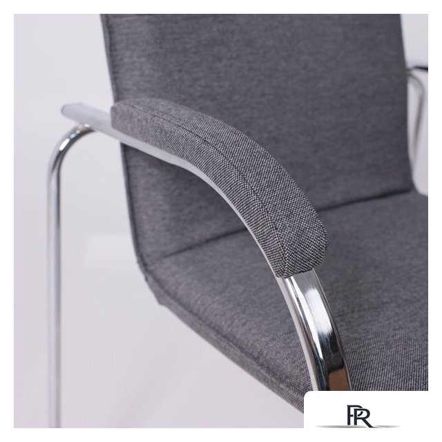 Офисный стул AksHome Samba AKS-1 (Leto 68 темно-серая ткань, мягкие подлокотники) - Изображение №8 — Интернет-магазин ПроЗаказ