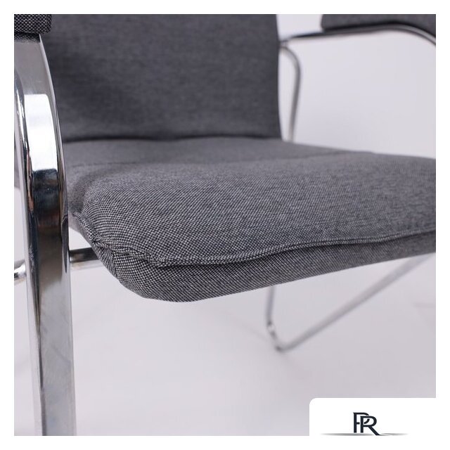 Офисный стул AksHome Samba AKS-1 (Leto 68 темно-серая ткань, мягкие подлокотники) - Изображение №9 — Интернет-магазин ПроЗаказ