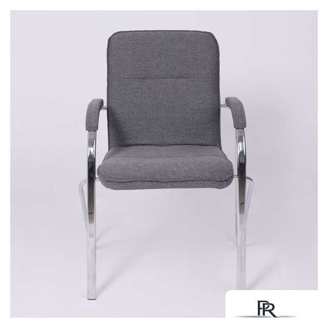 Офисный стул AksHome Samba AKS-1 (Leto 68 темно-серая ткань, мягкие подлокотники) - Изображение №4 — Интернет-магазин ПроЗаказ