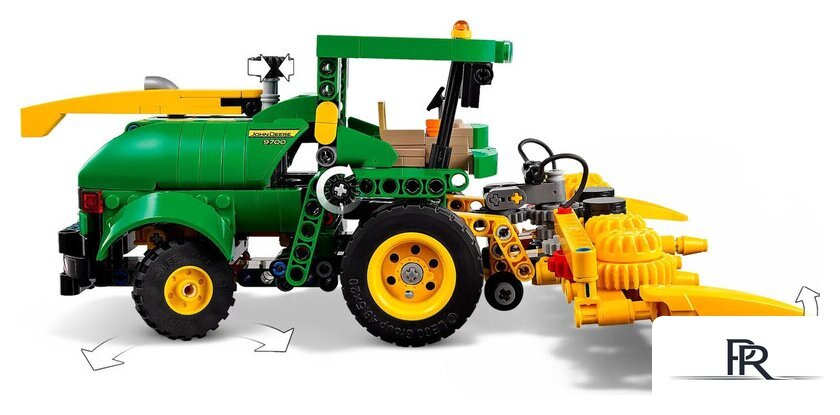 Конструктор LEGO Technic 42168 Кормоуборочный комбайн John Deere 9700 - Изображение №6 — Интернет-магазин ПроЗаказ