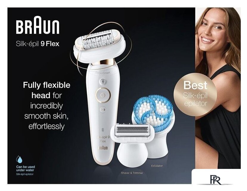 Эпилятор Braun Silk-epil 9 Flex SES 9010 - Изображение №6 — Интернет-магазин ПроЗаказ