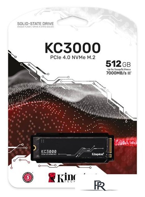 SSD Kingston KC3000 512GB SKC3000S/512G - Изображение №5 — Интернет-магазин ПроЗаказ