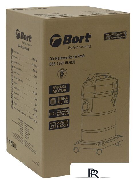 Пылесос Bort BSS-1525 Black - Изображение №15 — Интернет-магазин ПроЗаказ