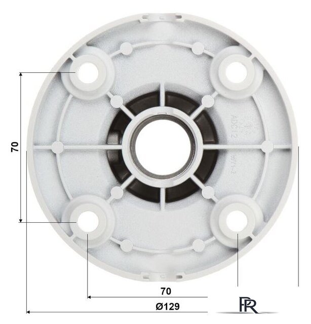 Крепление для камер видеонаблюдения Dahua DH-PFB220C - Изображение №5 — Интернет-магазин ПроЗаказ